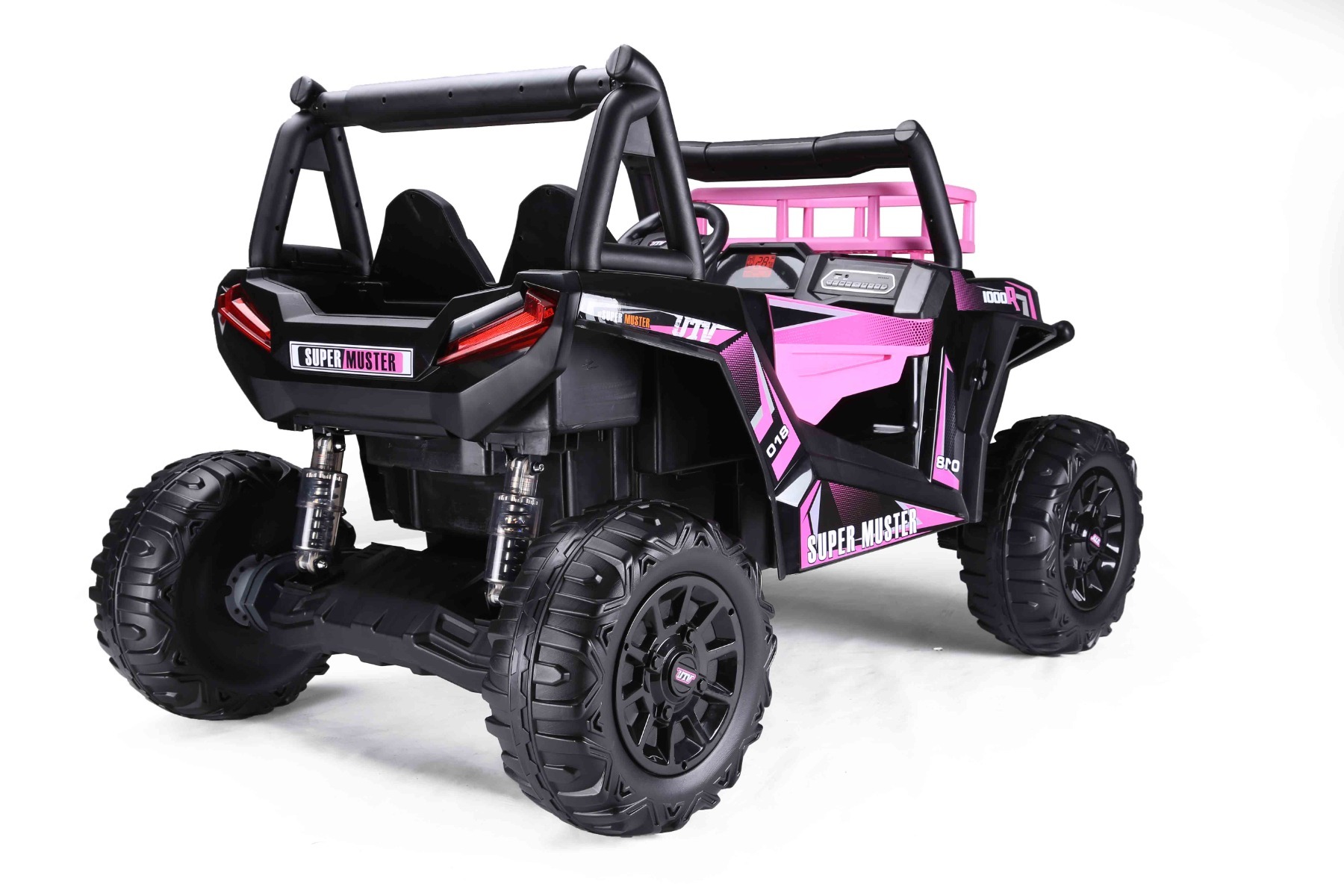 Elektro-Kinderauto UTV Ride Jeep - Elektrofahrzeug für Kinder, Elektro Kinderquad 2-Sitzer 2x200 Watt
