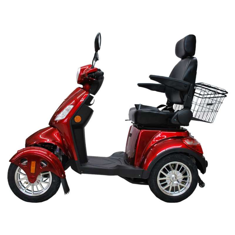 Elektromobil 4 Räder ECO ENGEL, Seniorenmobil 520 oder 525, elektromagnetische Bremse, 4-Rad Roller für Senioren