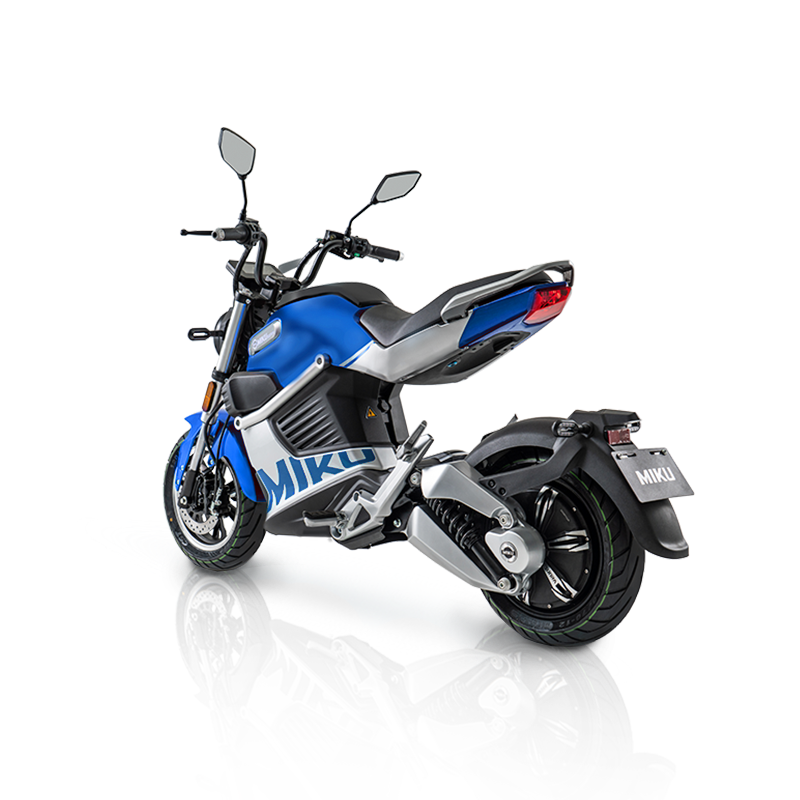 E-Motorrad Miku Super, Elektro-Motorrad bis 80 km/h, 3000 Watt, Lithium 72V