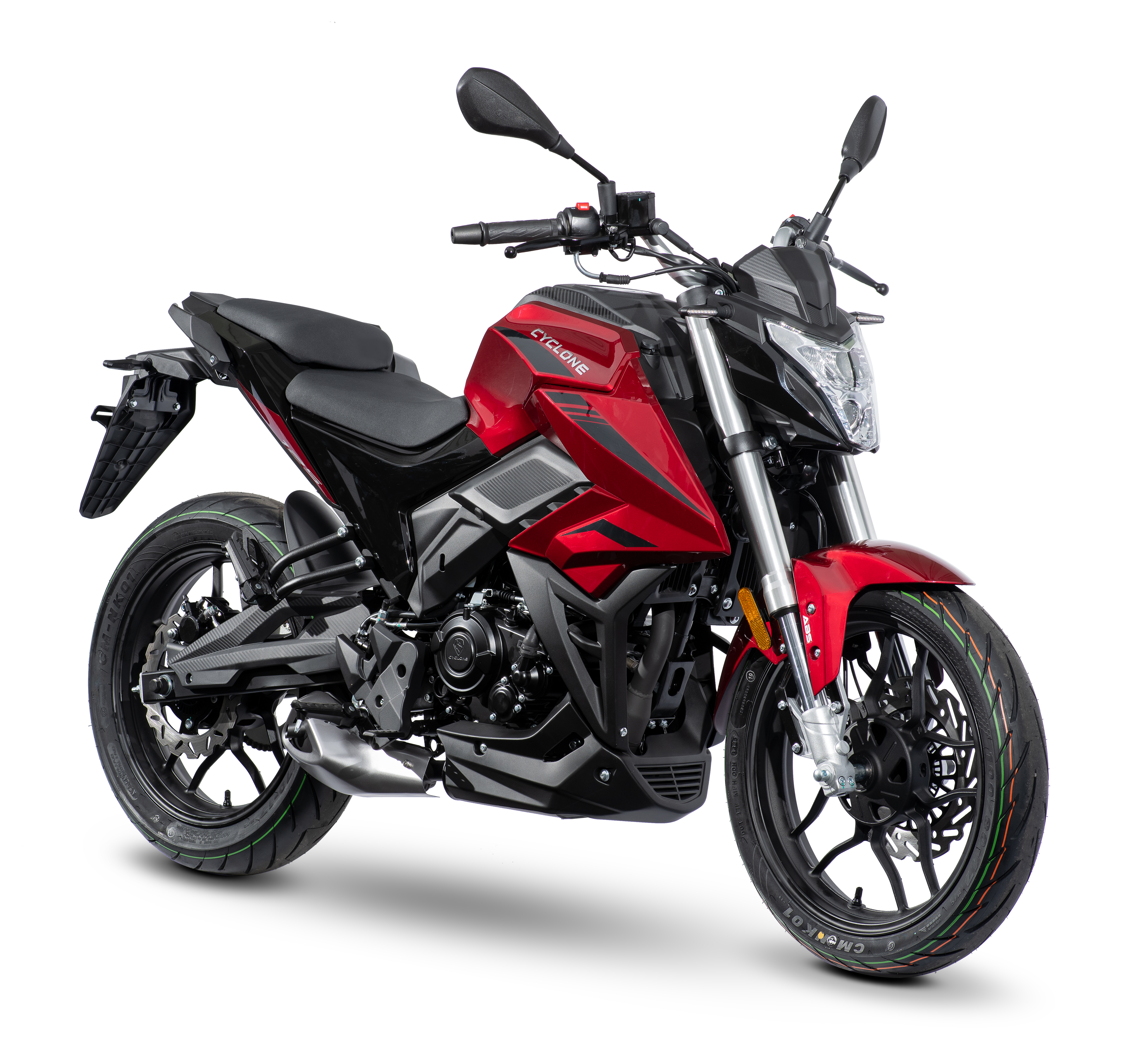 2. Wahl Cyclone Batllo5 125cc, Benzin Motorrad 95 km/h, 1 Zylinder, 4-Takt Benzinbike mit ABS und LED