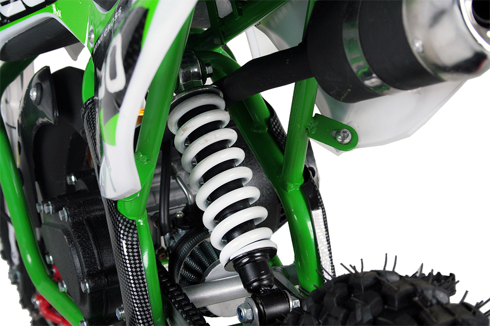 NITRO MOTORS 49cc mini Kinder Dirtbike Gazelle CR DLX 10 Zoll, Kinder Motorcross Bike, Crossbike