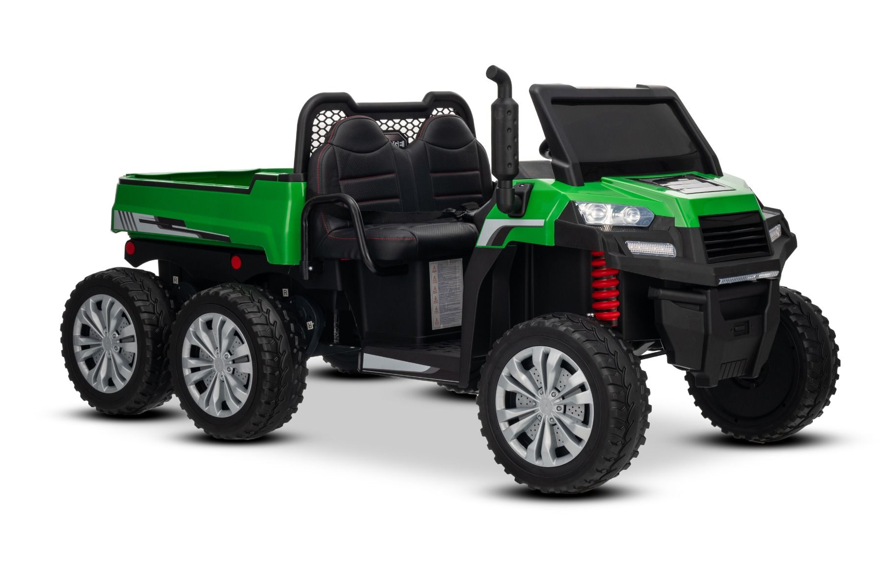 Elektro Kinderfahrzeug 2-Sitzer Farm Rider 6x6, 4x200 Watt 24 Volt Lithium, Elektroauto für Kinder, Elektrofahrzeug für Kinder