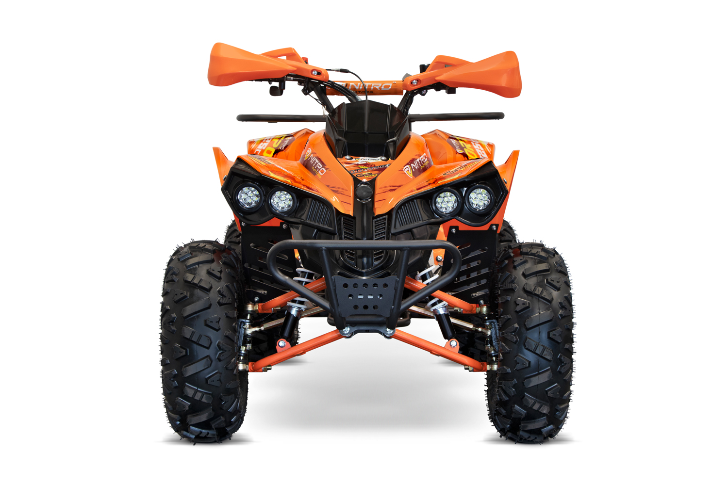 NITRO MOTORS 125cc midi Kinder Quad Warrior GS 3G8 Sport, Semi-Automatik mit RG, Kinderquad mit 8 Zoll