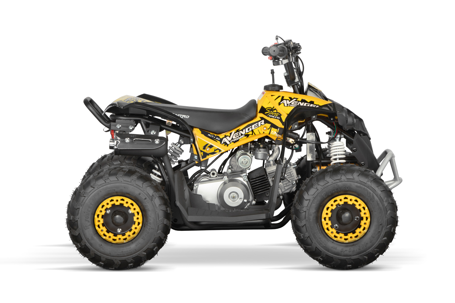 NITRO MOTORS 125cc midi Kinder Quad Avenger RG6-A PRM, Atv Kinderquad mit 6 Zoll