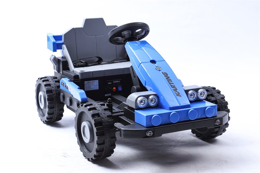 Elektrokinderfahrzeug AZENO Transformers 24V – Das 2-in-1 Kinderauto: Jeep & Rennwagen zum Selbstbauen