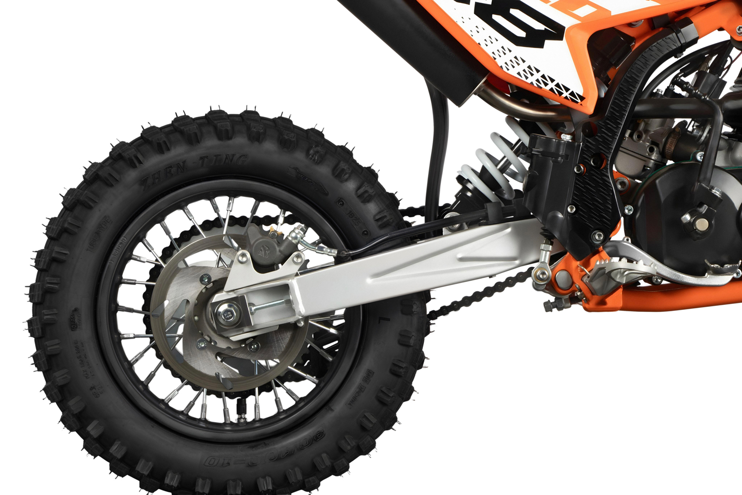 NITRO MOTORS 50cc Mini Kinder Dirtbike NRG50, Kinder Motorcross Bike, Benzinbike 80 km/h