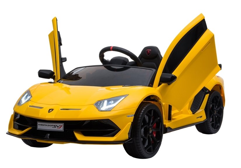 Kinderfahrzeug Lamborghini Aventador - Ledersitz EVA-Reifen, 4 Farben