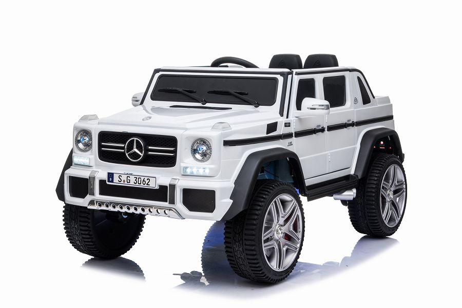 XXL Elektro Kinderfahrzeug – Elektro Auto Mercedes Maybach G650 – Lizenziert, 10 km/h, 2 Sitzer, 4 Motoren