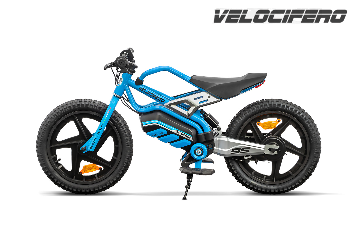 Velocifero Race Kinder Elektro Balance Bike 21.6V 150W 16 Zoll - Elektromotorrad, Kindermotorrad, Kinderbike