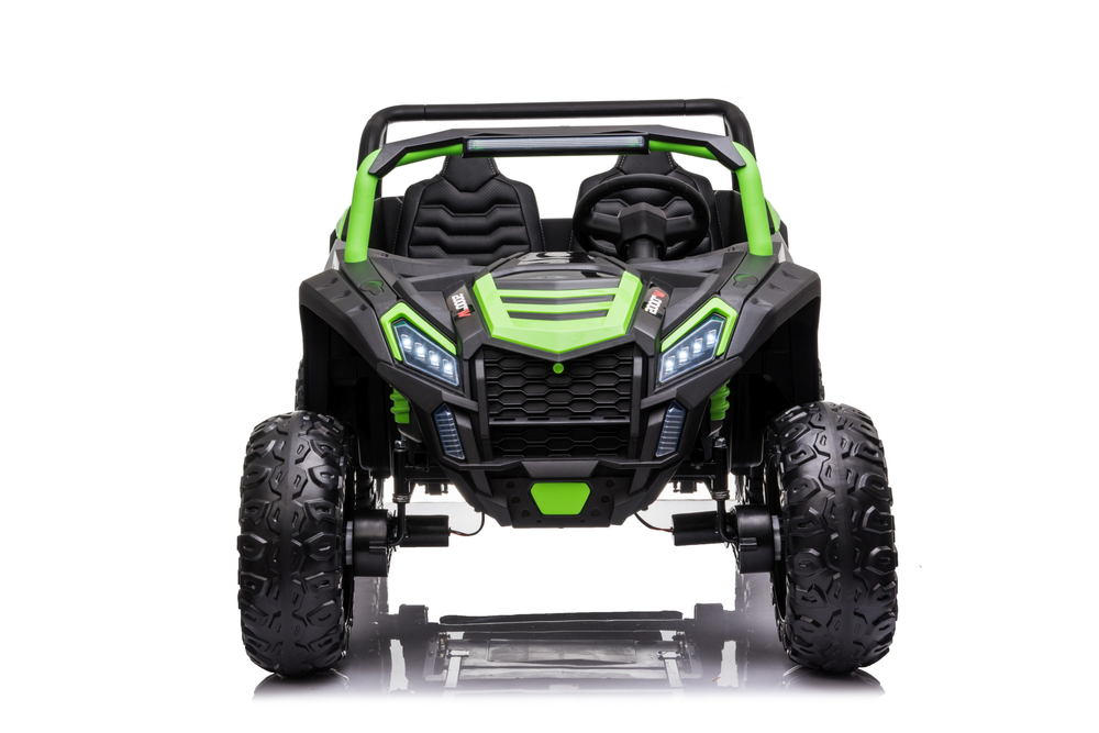 XXL Kinderfahrzeug - 15 km/h, Elektro Kinder Buggy STRONG, Elektrobuggy für 2 Kinder - 180W
