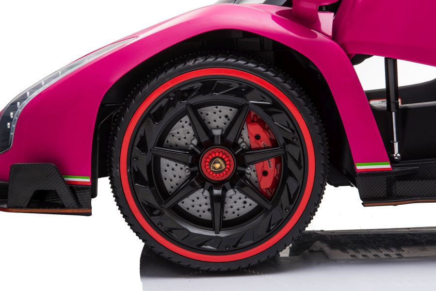 elektrisches Kinderfahrzeug, Elektroauto Lamborghini Veneno mit Flügeltüren