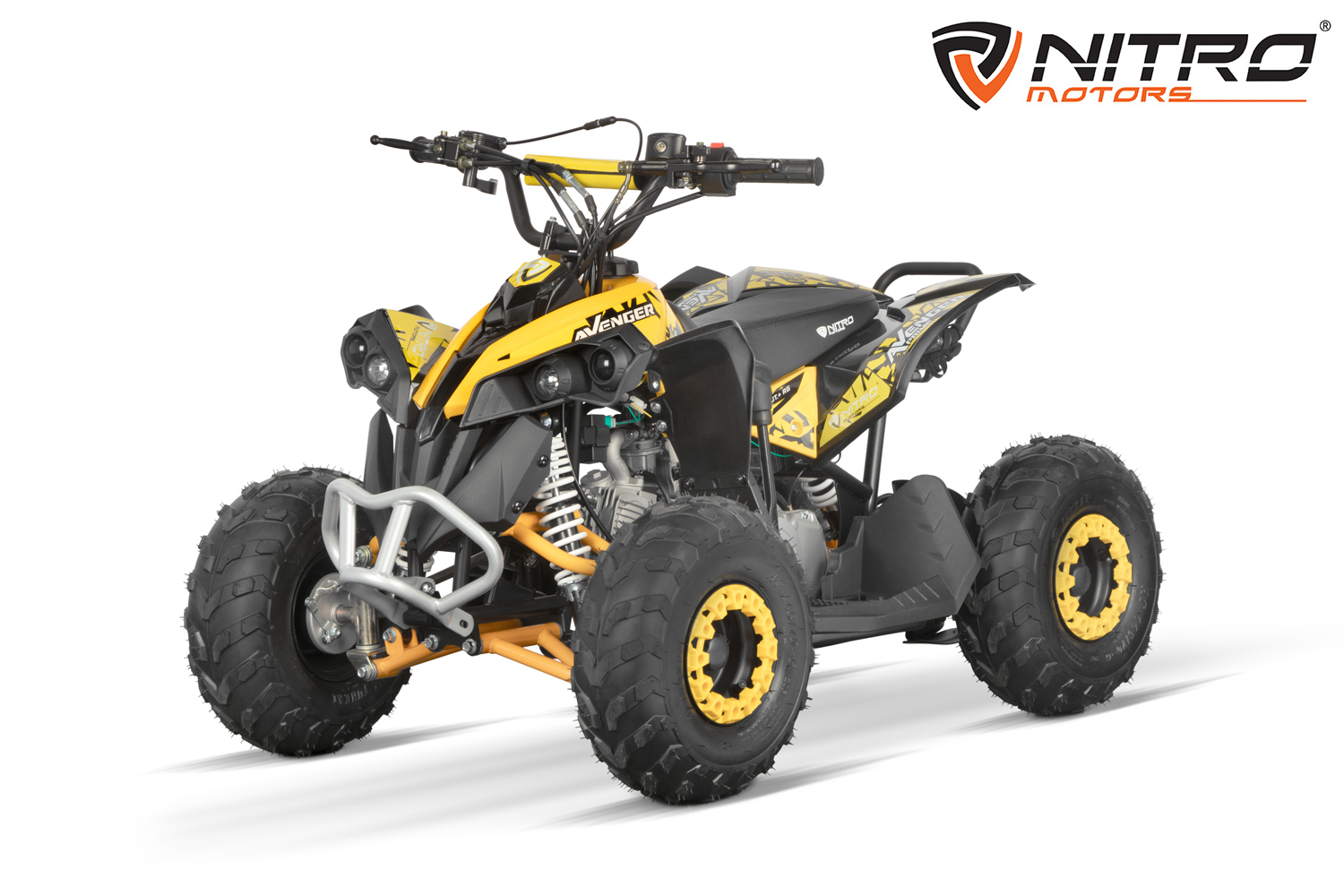 NITRO MOTORS 125cc midi Kinder Quad Avenger RG6-A PRM, Atv Kinderquad mit 6 Zoll
