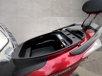 Elektroroller Cargo Runner ZG 3000 Watt, E-Roller mit 45 km/h, LED Scheinwerfer + Alarmanlage