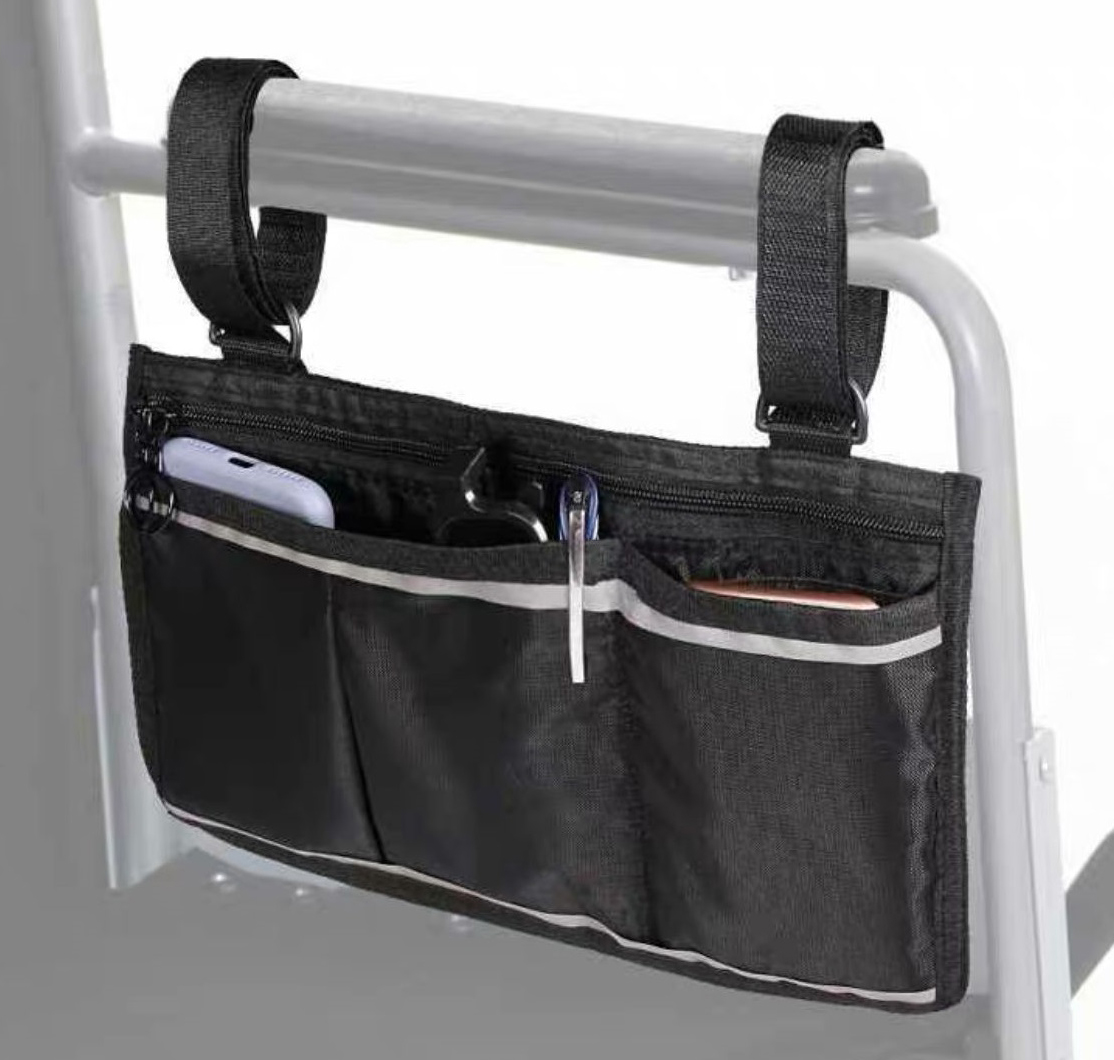 Tasche für Elektromobile mit Klettband, Lenkertasche, Autotasche, Kinderwagentasche, Rollstuhltasche