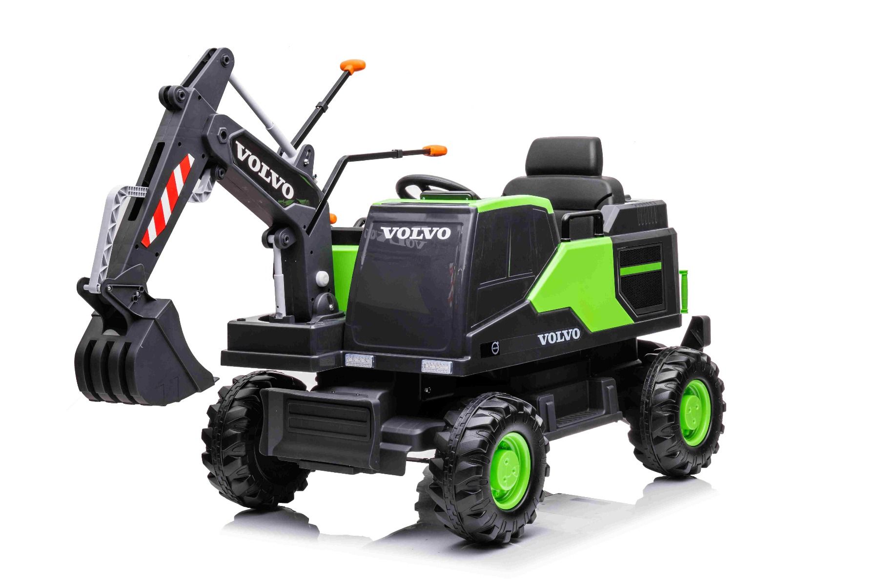 Elektrischer Bagger für Kinder Volvo Excavator - Kinderbagger mit Baggerschaufel, Elektrobagger für Kinder