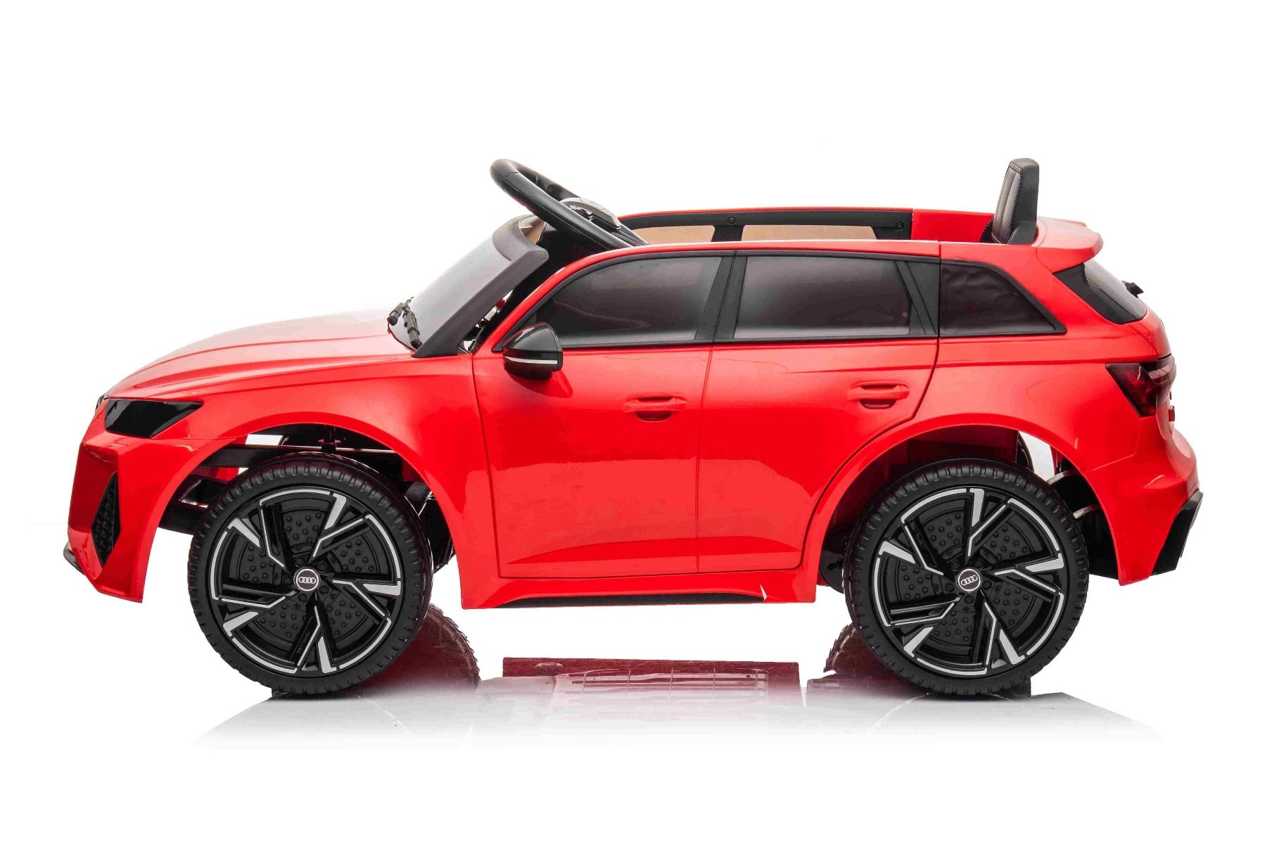 Elektro Kinderfahrzeug Audi RS6, Elektro Kinderauto mit 2x25 Watt, Elektroauto für Kinder zum selber Fahren