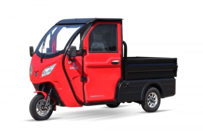 EEC Elektroauto Geco Heavy Truck gXP 3kW mit bis zu 170 km Reichweite, Elektro-Transporter, Pickup Pritsche