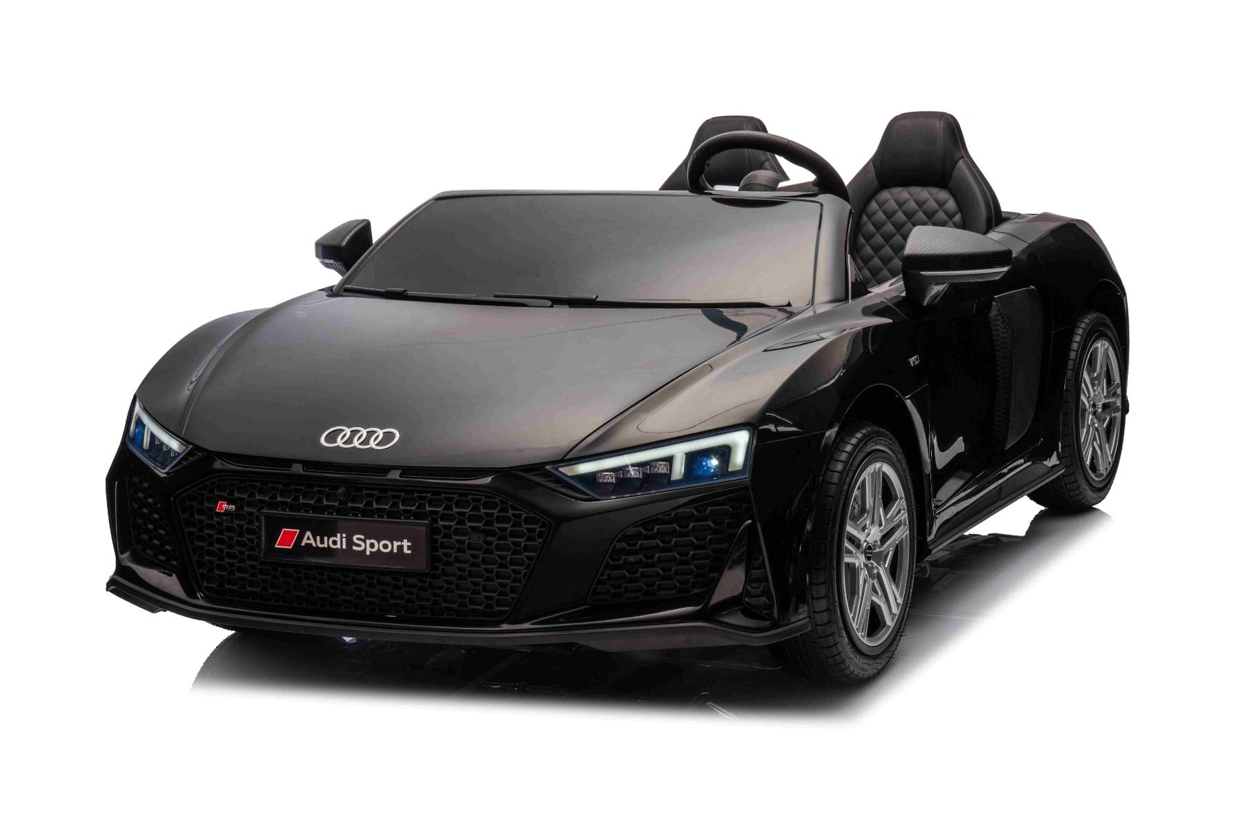 XXL Elektro Kinderfahrzeug Audi R8 Spyder, 2-Sitzer Elektro Kinderauto mit 400 Watt, Elektrofahrzeug für Kinder