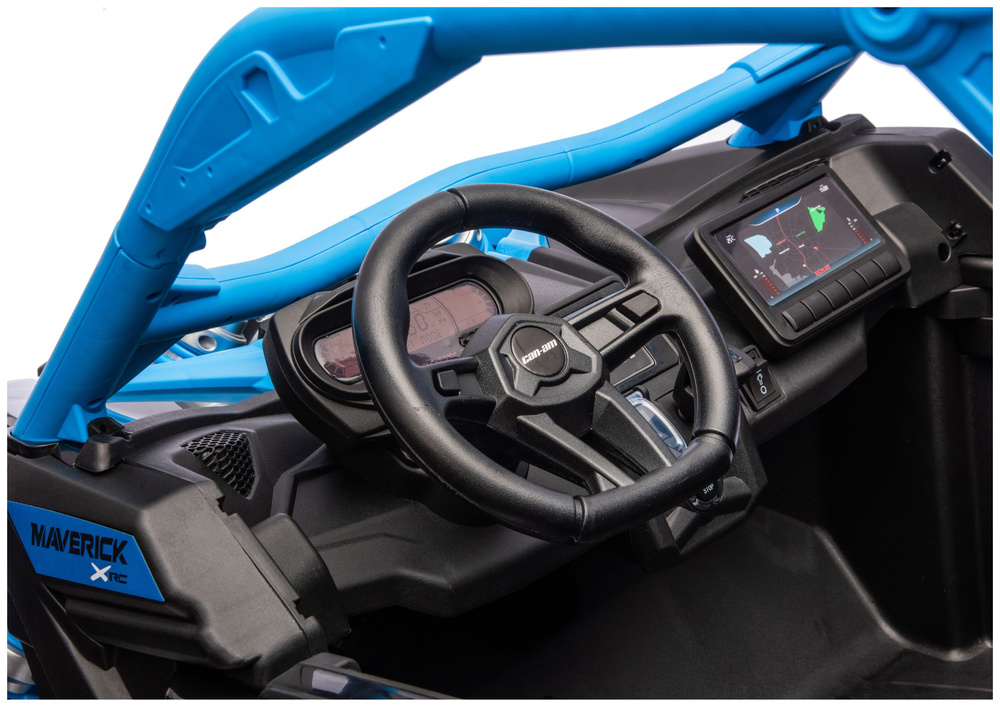XXL Kinderauto Maverick CAN-AM Turbo RS STRONG AIR, 4x200 Watt - Elektro-Buggy mit Luftfreifen, Kinderbuggy 8 km/h
