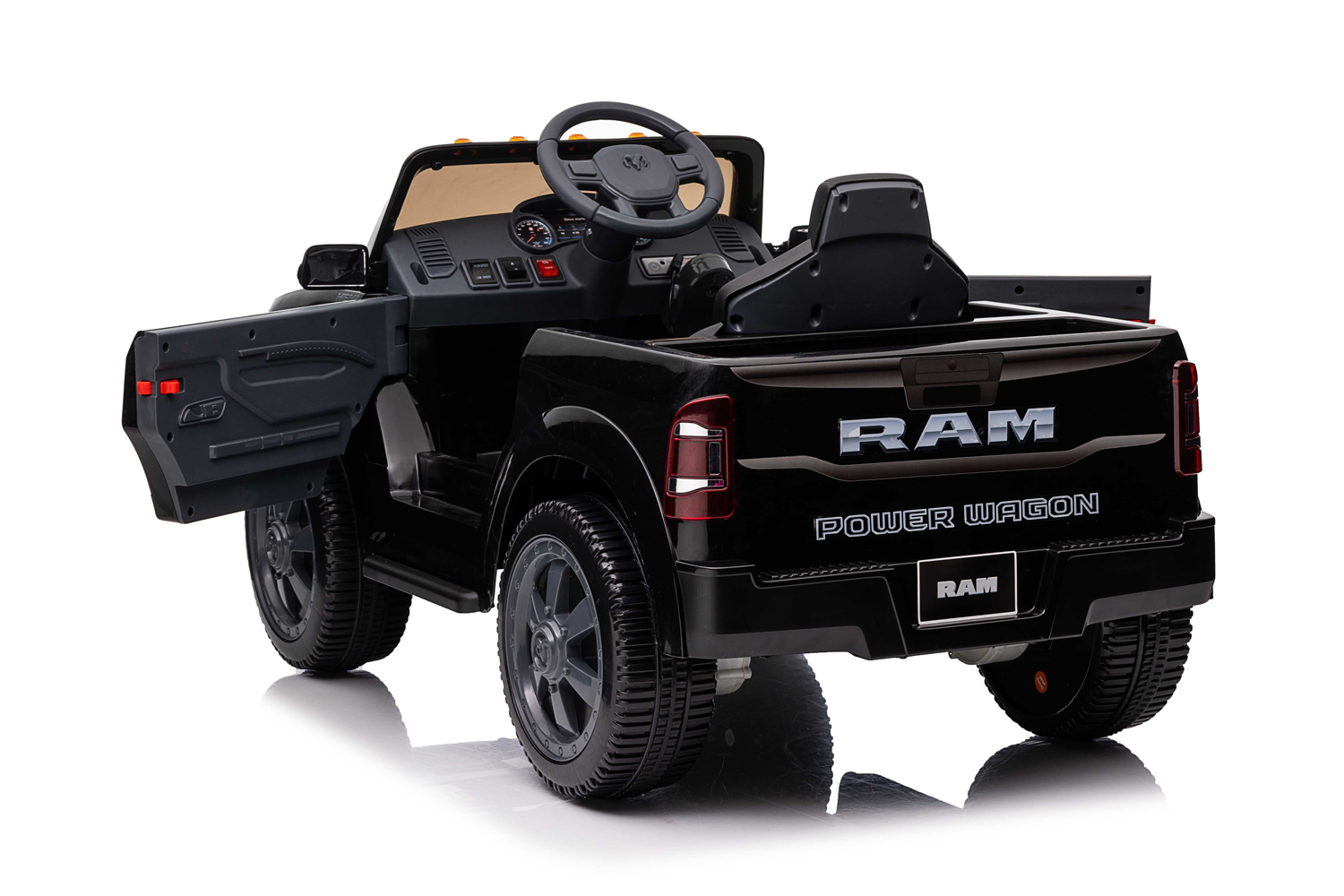 Elektro Kinderauto Dodge RAM Truck, Elektrofahrzeug für Kinder mit 2x35 Watt - Jeep lizenziert