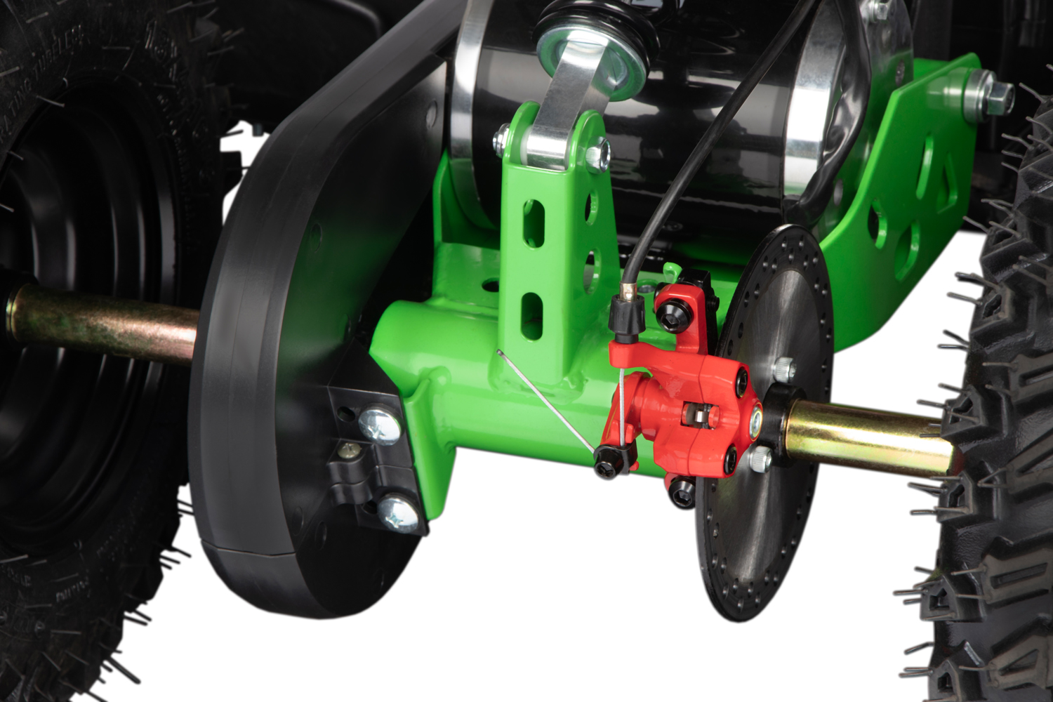 Elektro Kinderquad 1000 Watt, Nitro Motors Torino Eco mini Quad 36V Sport 6 Zoll, Snowy Profil