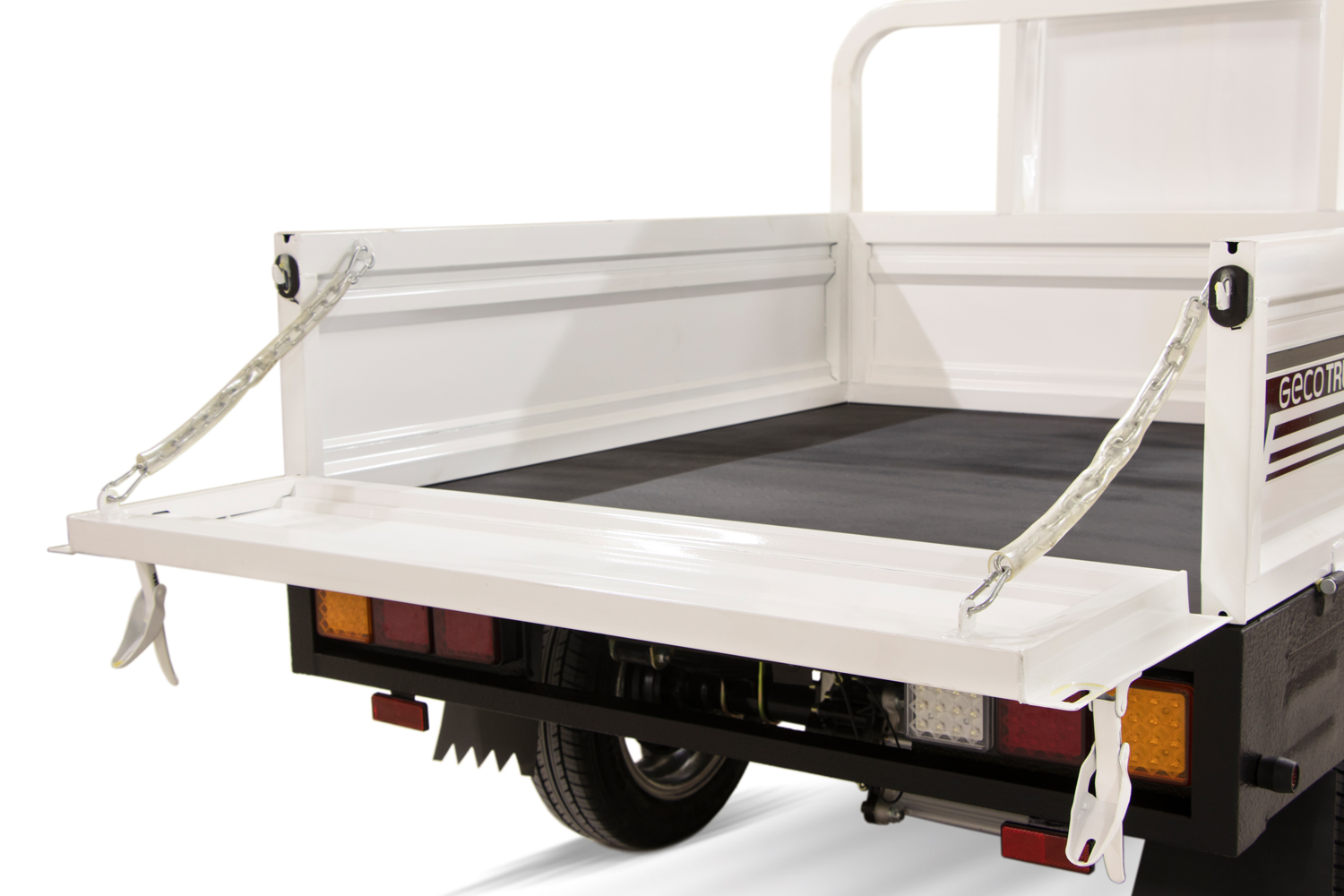 Elektroauto GECO Truck gXP V9 Pickup Pritsche, Elektro Lieferfahrzeug, E-Auto-Transporter