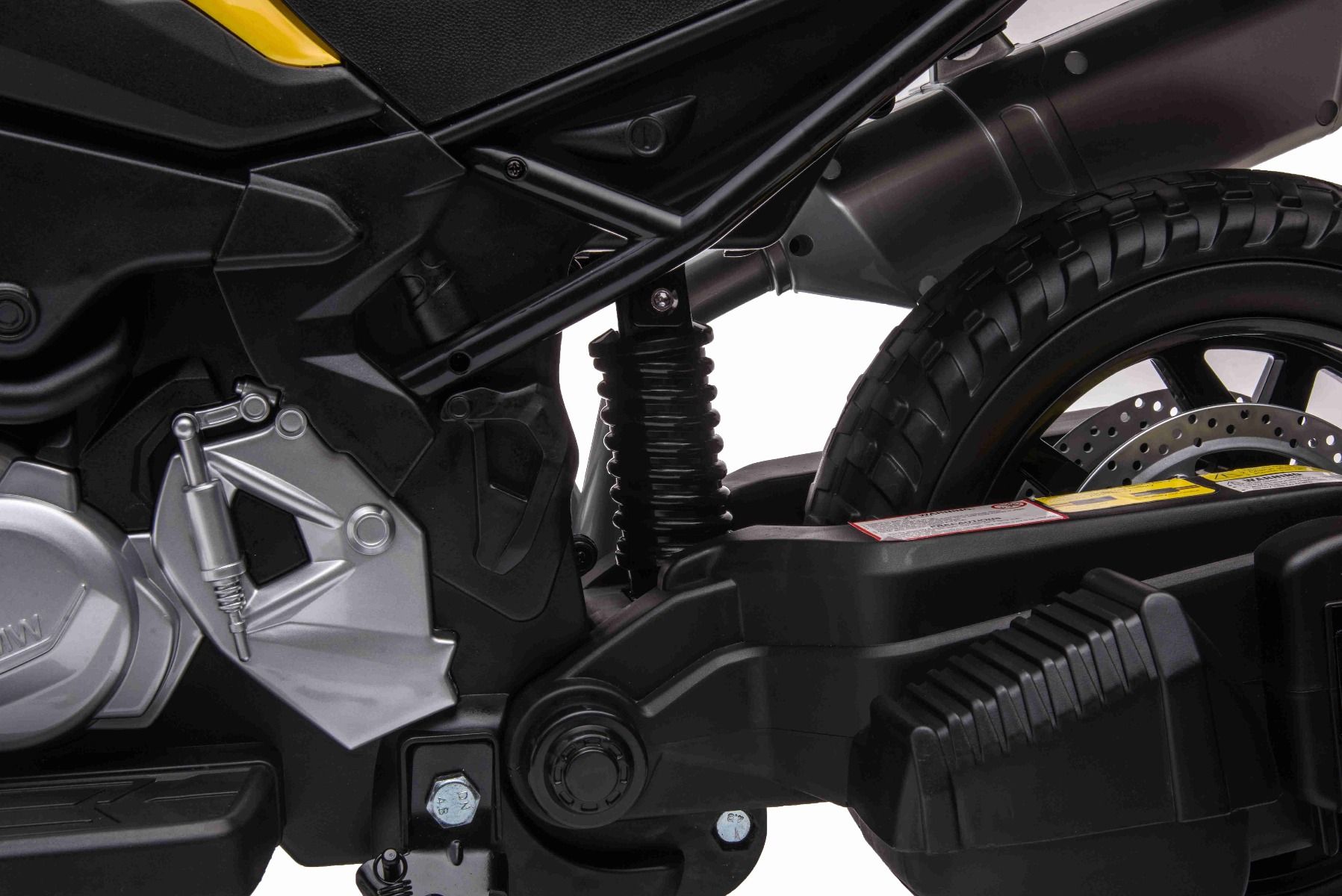 Elektromotorbike BMW F850 GS, lizenziert, Elektromotorrad für Kinder 2x35W