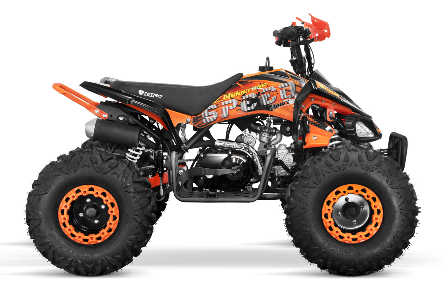 NITRO MOTORS 125cc midi Kinder Quad Speedy GS 3G8 Sport, Kinderquad 8 Zoll Benzinquad