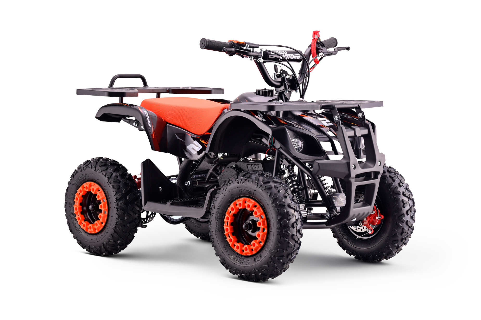ATV Mini-Quad für Kinder Beneo Motors Cobra, 50cc Benzin Kinderquad 40 km/h, 6 Zoll Räder