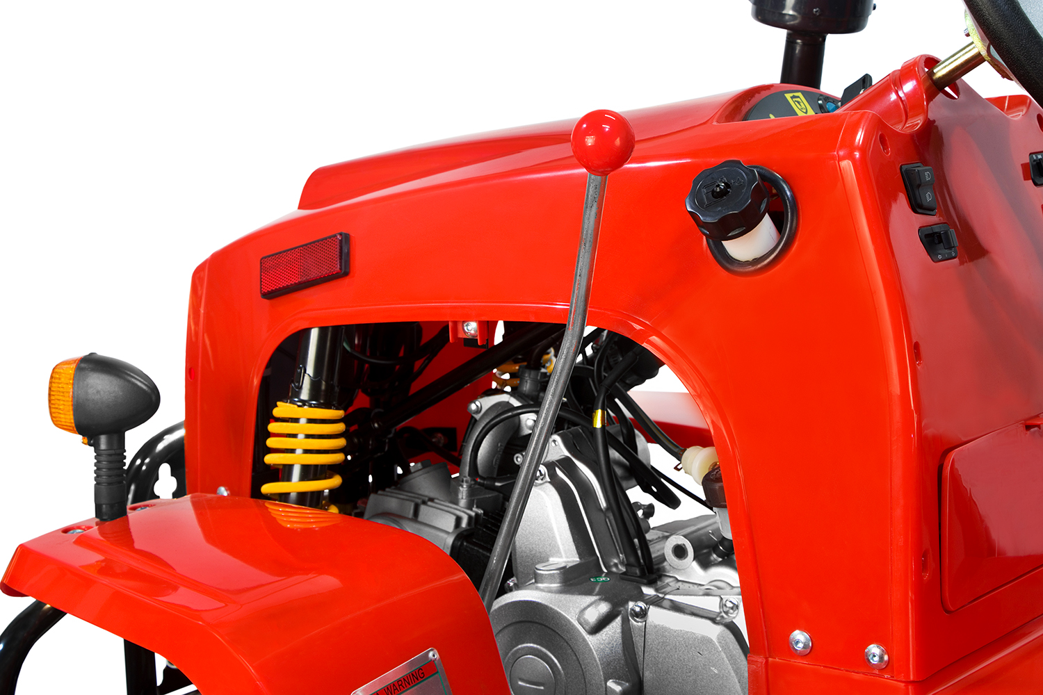 Nitro Motors Kindertraktor - 35 km/h, 110cc  S8-A Automatik + Rückwärts, Elektrostarter, 35 km/h, Traktor für Kinder