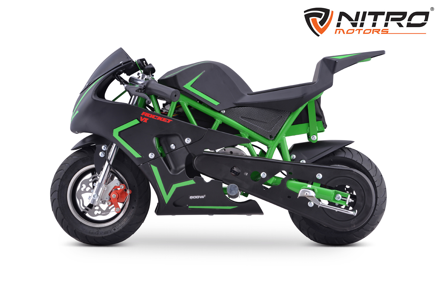 Nitro Motors - Nitro Motors Rocket VX 800W 36V E-Pocketbike Sport 2 Minibike