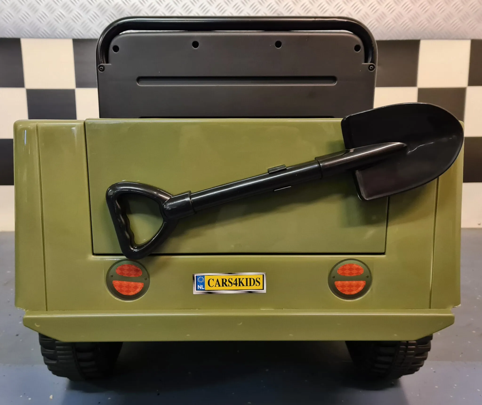 Elektrofahrzeug für Kinder - Elektro Jeep Army Small 4x35 Watt - Einsitzer, Jeep Willy Elektrokinderfahrzeug, Elektrokinderauto