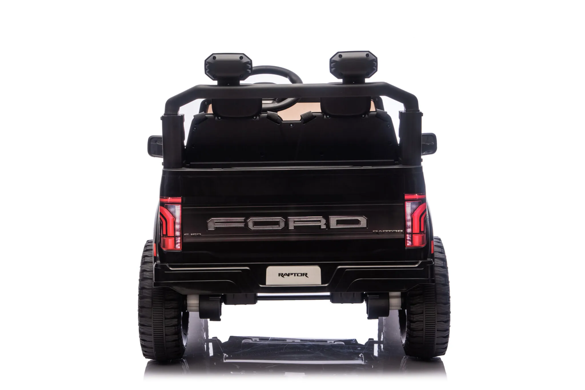 Kinder Elektrofahrzeug Pickup Ford Raptor - Zweisitzer mit 2x90 Watt, Elektro Kinderauto SUV Jeep
