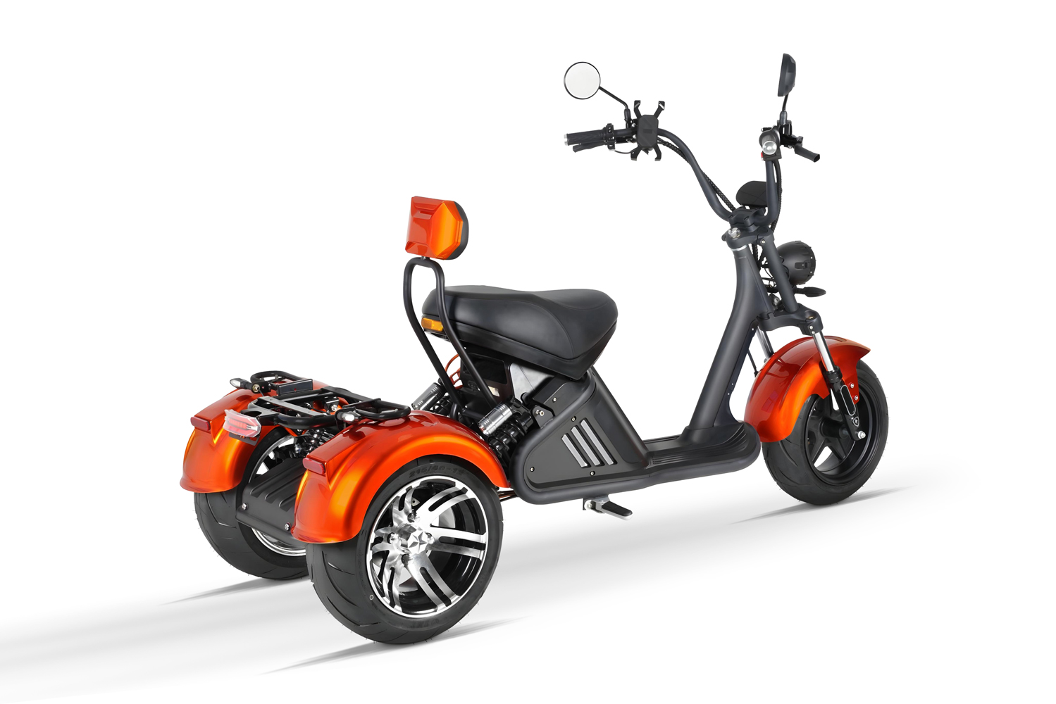 CRUZER TRIKE Vi2 - Elektro-Trike mit 3000 Watt & Lithium Akku - 45 km/h 12 Zoll
