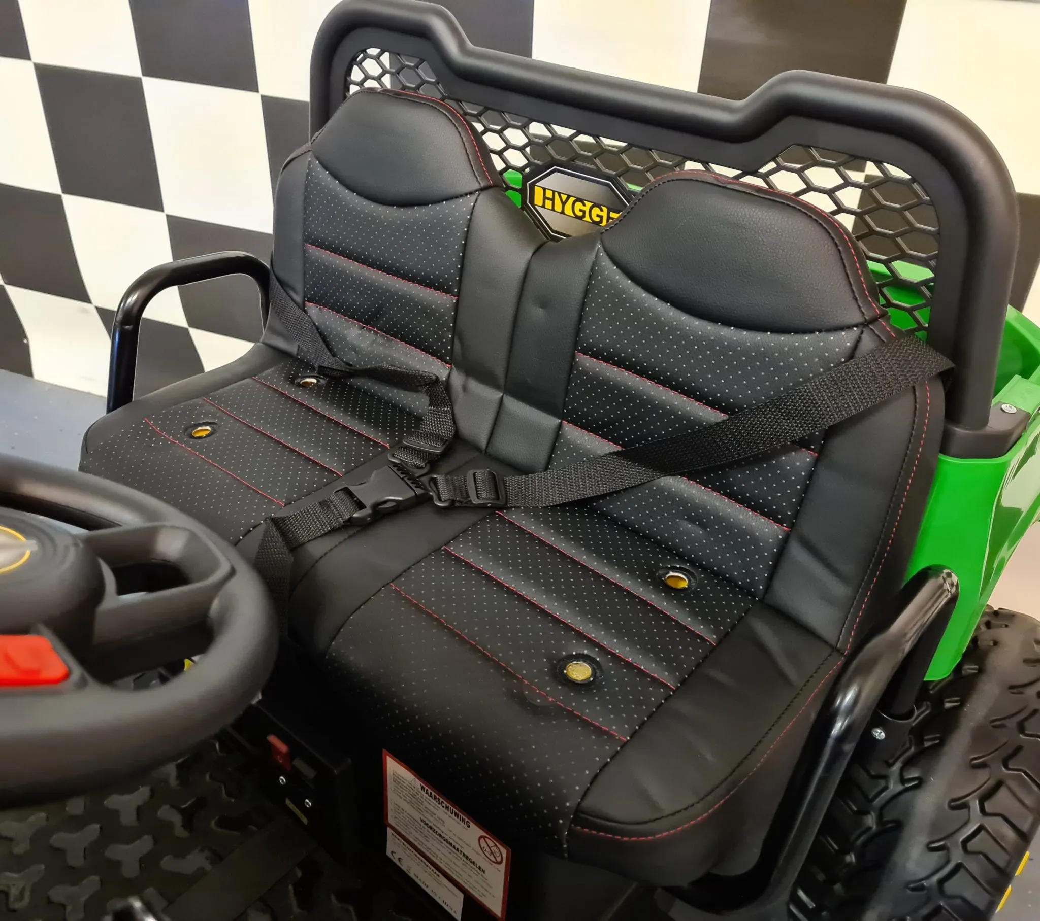 Elektro Kinderfahrzeug - 7 km/h, Elektroauto für 2 Kinder, Farm Rider 6x6, 4x35 Watt