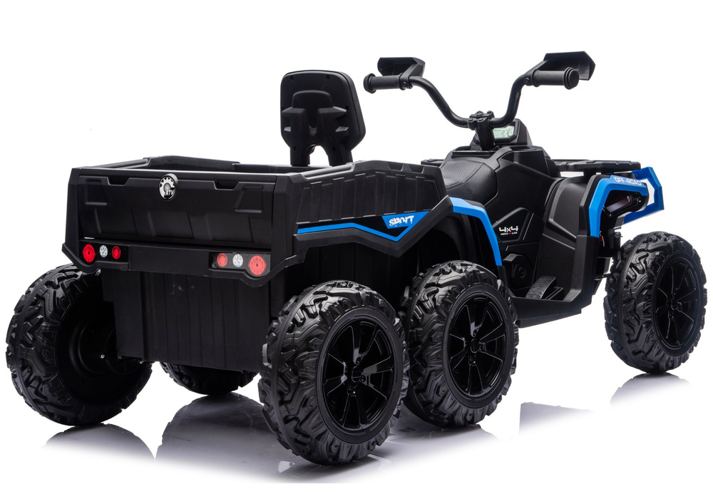 Elektro Kinderfahrzeug Elektroquad JC606 mit Trailer 6 Räder, Kinderquad ATV 4x200 Watt