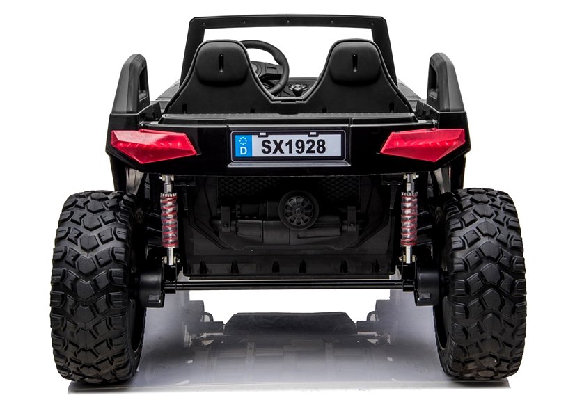 Kinder-Elektrofahrzeug -  9 km/h Elektroauto SX1928 Jeep für Kinder - Geländefahrzeug Doppelsitzer