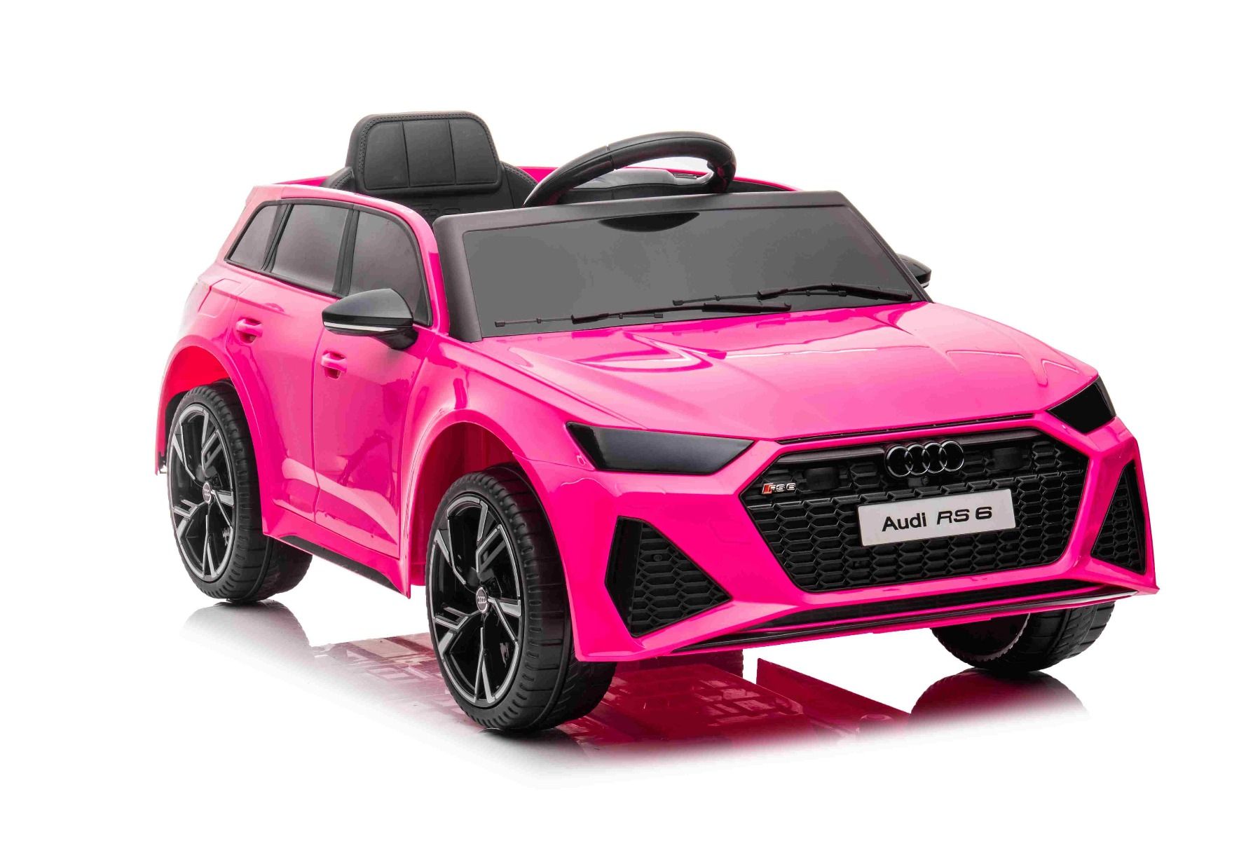 Elektro Kinderfahrzeug Audi RS6, Elektro Kinderauto mit 2x25 Watt, Elektroauto für Kinder zum selber Fahren