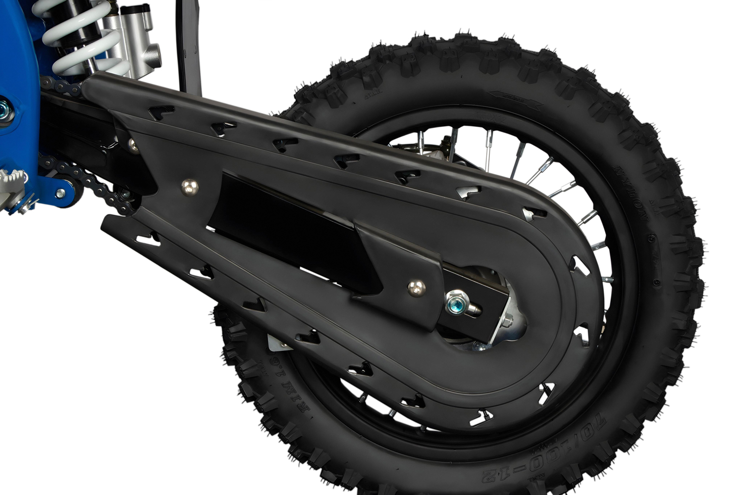 NITRO MOTORS 50cc midi Kinder Dirtbike NRG50 RS 14/12 Zoll, Kinder Crossbike, Kindermotorrad mit 50 km/h