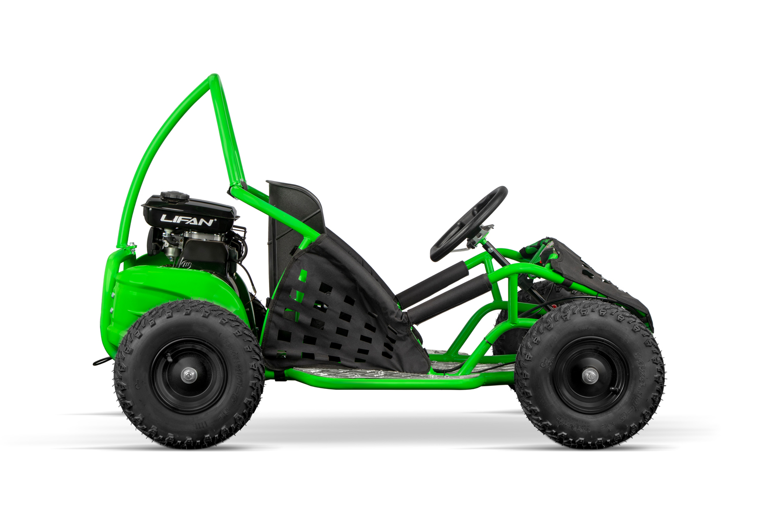 Nitro Motors GoKid 80cc LIFAN Motor Automatik Pullstart 6 Zoll Offroad Kinderbuggy GoKart, Benzinbuggy