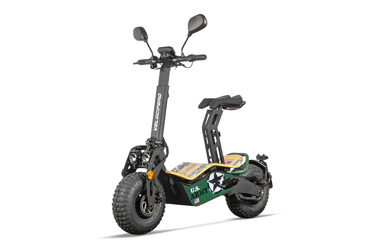 Elektroroller Scooter Velocifero 2000 Watt MAD Lithiumakku - ohne Straßenzulassung
