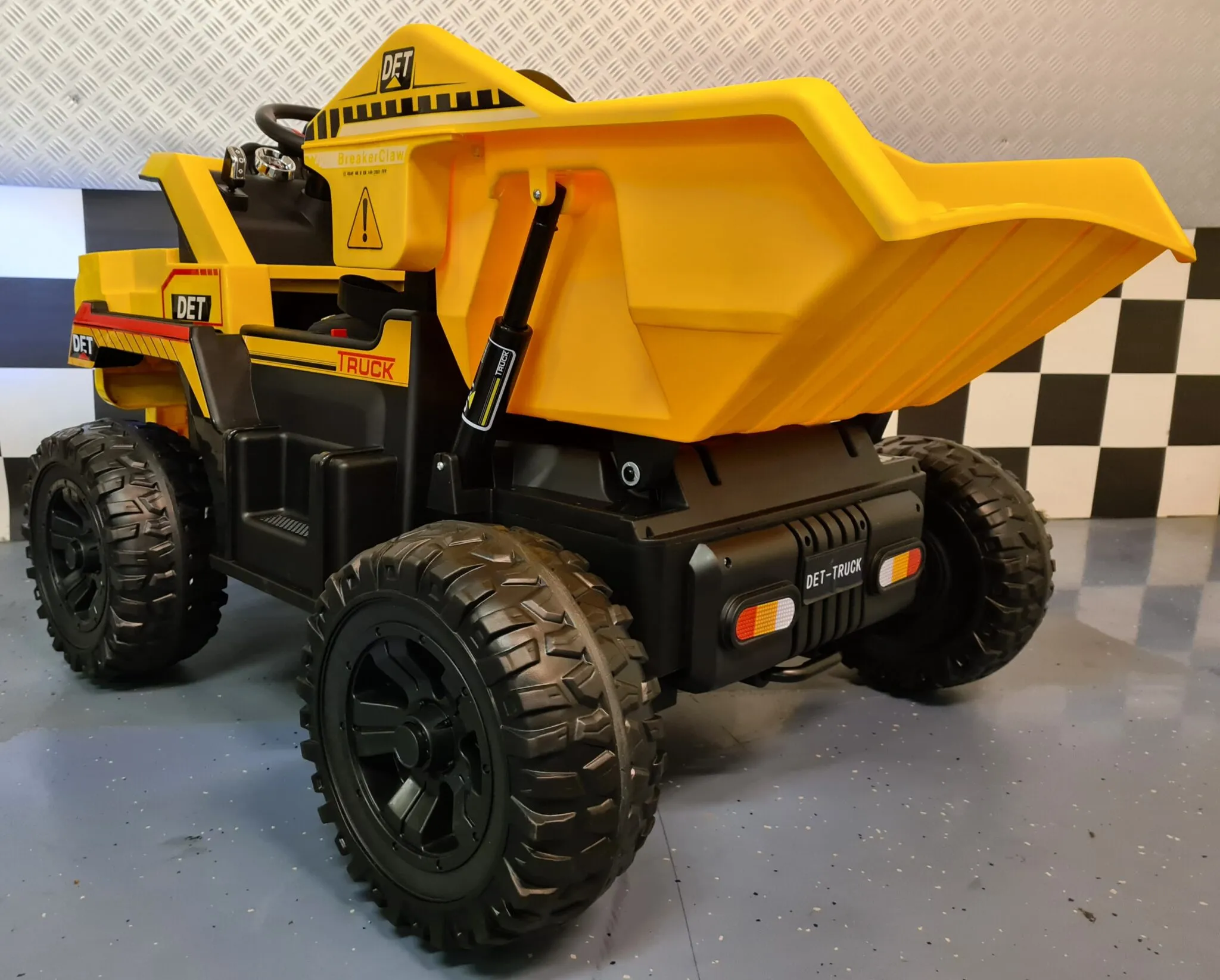 Elektro Kinderfahrzeug, Baustellenfahrzeug, Elektro-Kipper für Kinder, Elektro Kindertruck