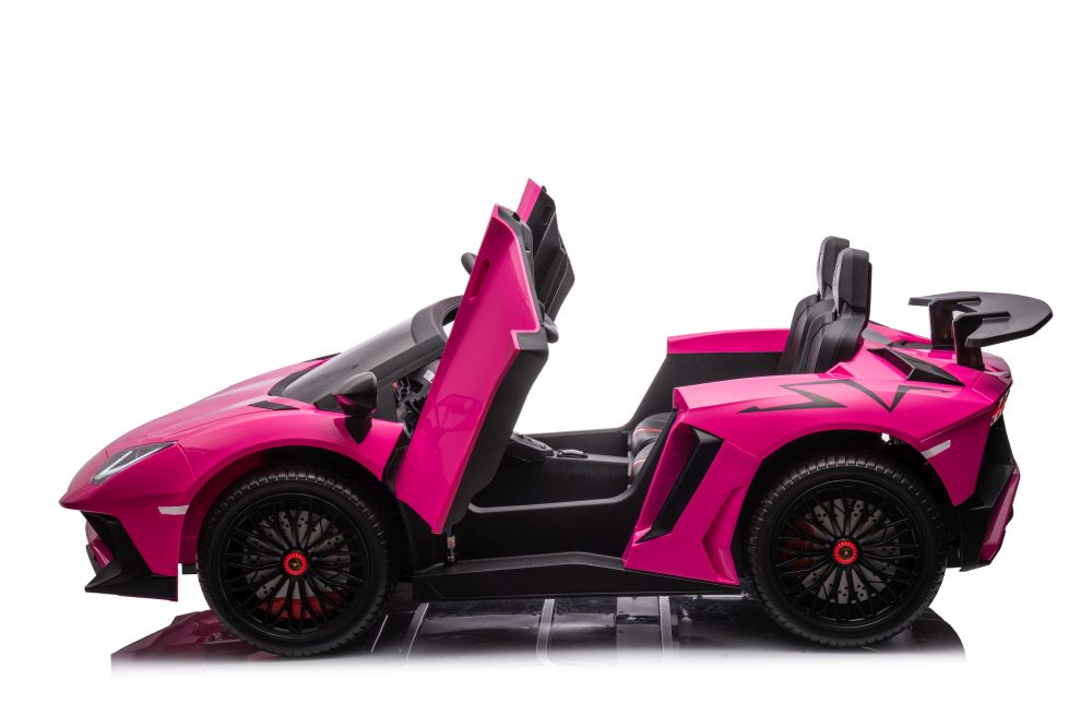 XXL Elektroauto für 2 Kinder Lamborghini A8803, 13 km/h, 200 Watt - Elektrokinderfahrzeug 2-Sitzer zum selbst Fahren