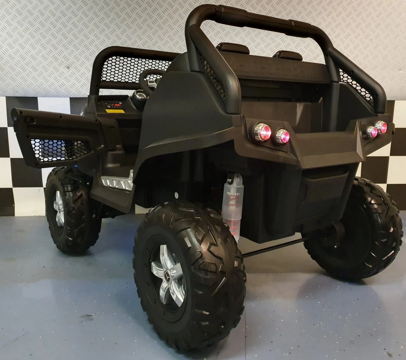 Elektro Kinderauto Mercedes Benz Unimog, Elektrofahrzeug für Kinder, Kinderfahrzeug, Electric Car