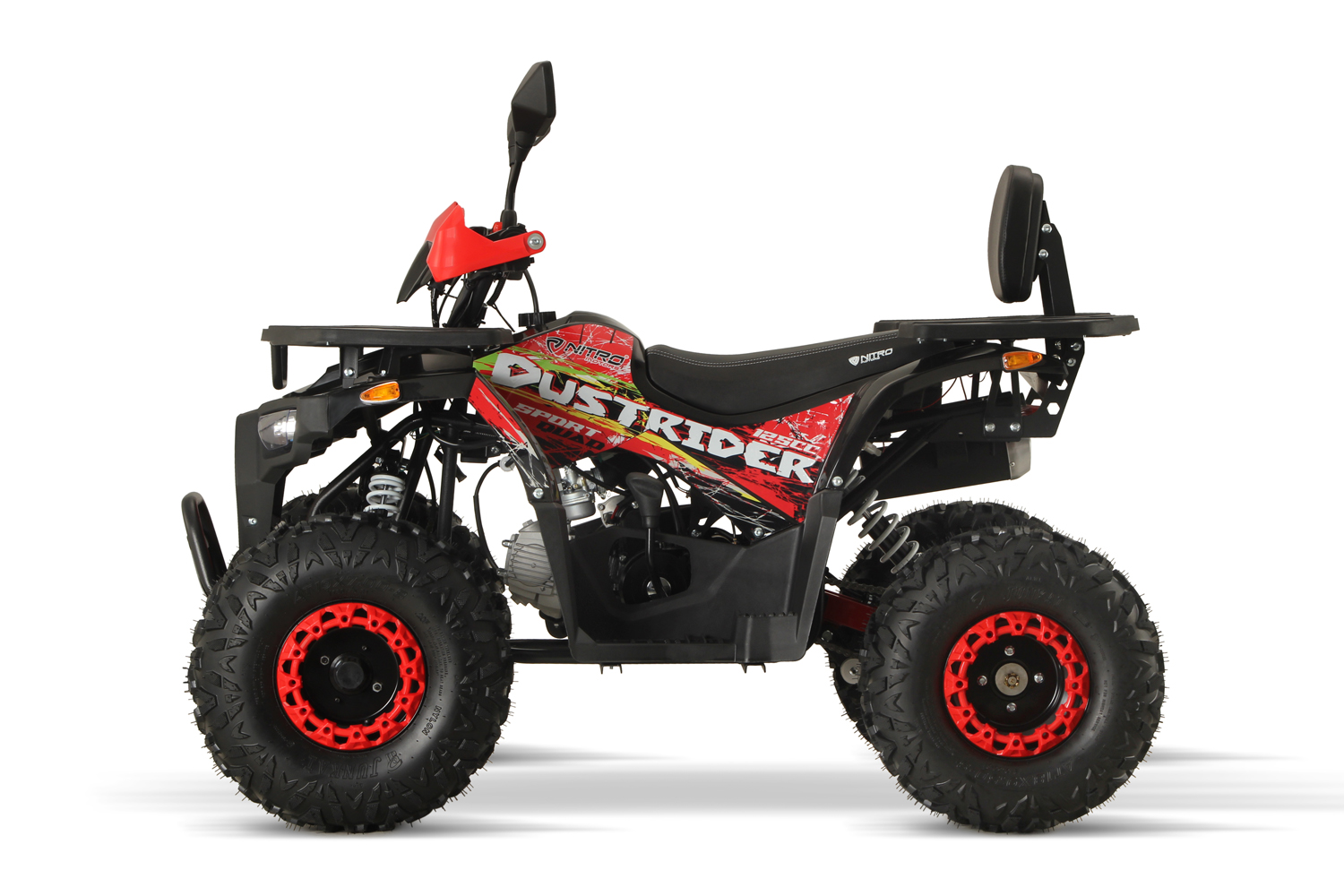 NITRO MOTORS 125cc midi Kinder Quad Dustrider RS8-A Sport, Miniquad 8 Zoll, Sport Kinderquad, Pocketquad - Fun-Sport Fahrzeug für Kinder