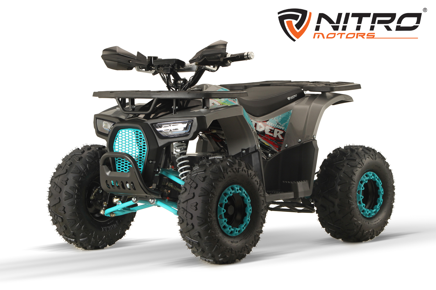 NITRO MOTORS Elektroquad 1000W Eco midi Kinder Quad Dustrider Sport 8 Zoll, Wellenantrieb
