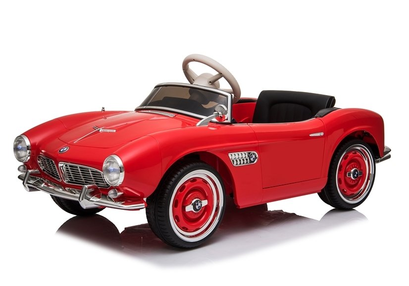 Kinderauto Oltimer, BMW Retro, Elektrofahrzeug für Kinder