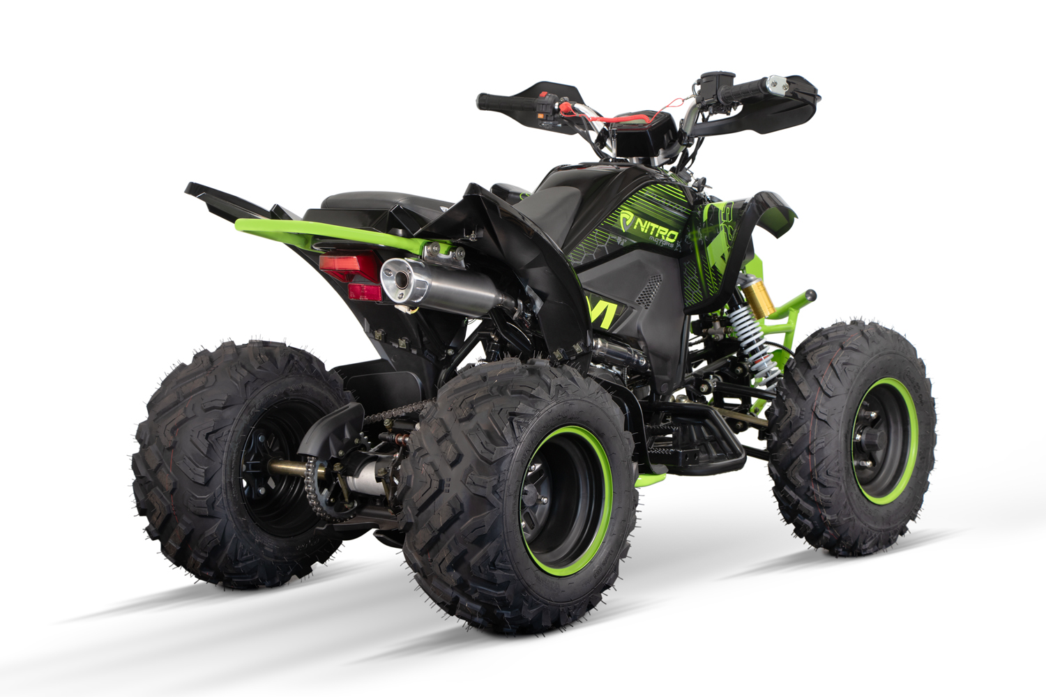 NITRO MOTORS Kinder Benzinquad, 250cc maxi Kinderquad Celavi RS CVT 4-Gang Manuell Platin