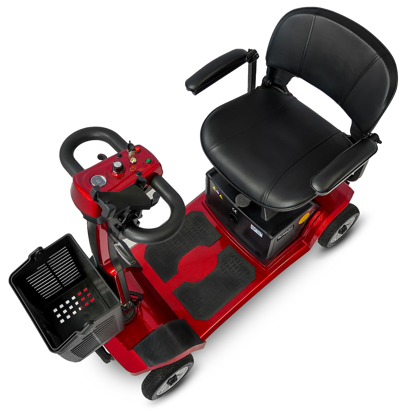 Elektro Seniorenmobil E-Quad 6 von Rolektro - Krankenfahrstuhl bis 6 km/h mi BleiGel oder Lithium