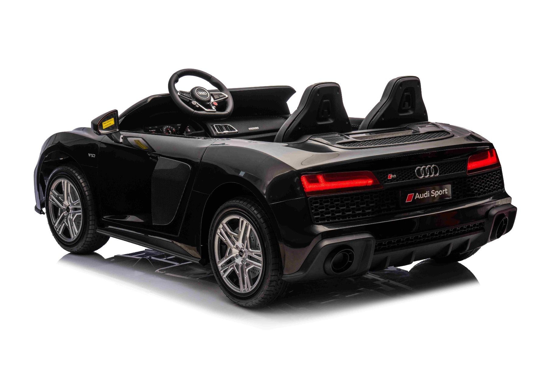 XXL Elektro Kinderfahrzeug Audi R8 Spyder, 2-Sitzer Elektro Kinderauto mit 400 Watt, Elektrofahrzeug für Kinder